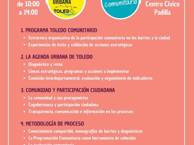 Se forman técnicos de todas las concejalías y se conforma el Grupo Motor Municipal, pieza clave en la estructura comunitaria