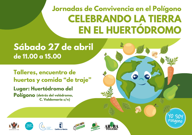 Celebrando la Tierra en el Huertódromo: talleres, encuentros de huertos y comida de traje